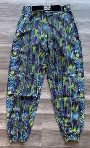 Athletic Works Vintage 90s Tribal Baggy MC Hammer Parachute Gym Pants Medium - Bild 1 von 7