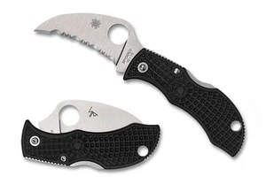 Spyderco Knives ManBug Back Lock MBKHBS Black FRN VG-10 Pocket Knife Stainless - Imagen 1 de 1