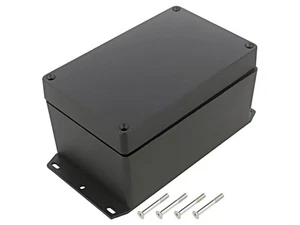 1550Z117FBK Gehäuse: universell X: 100mm Y: 160mm Z: 81mm mit Halterung IK08 HAM - Picture 1 of 1