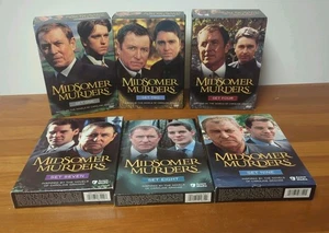MIDSOMER MURDERS DVD COMPLETE SEASONS 1,2,4,7,8 & 9 ACORN MEDIA BOX SET LOT (6) - Picture 1 of 20