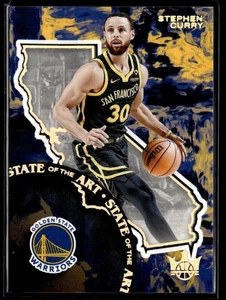 2024-25 Panini Court Kings Estado del Arte Stephen Curry Golden State Warriors - Imagen 1 de 2