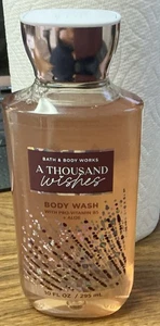 Bath & Body Works A THOUSAND WISHES gel doccia lavaggio corpo 10 fl oz/295 ml ~ NUOVO - Foto 1 di 4