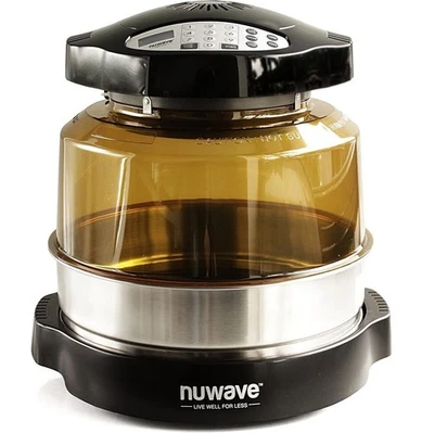 NuWave 20602 Pro Plus Infrarot Backofen mit Edelstahl Verlängerungsring - Bild 1 von 4