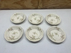 Vintage Theodore Haviland NY Rosalinde set di 6 ciotole di bacche 5" - Foto 1 di 5