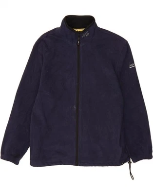 IZOD Mens Fleece Jacket UK 40 Large Navy Blue Polyester AE05 - Image 1 of 3