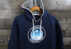 Cotopaxi Felpa con Cappuccio Uomo Pullover Medio Felpa Attrezzatura per Buon Cotone Biologico - Foto 1 di 14