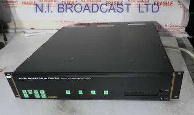 Evertz HDSDI / SDI HDSD9545dly-pro  video delay (upto 40seconds  HD video  delay - Image 1 of 4