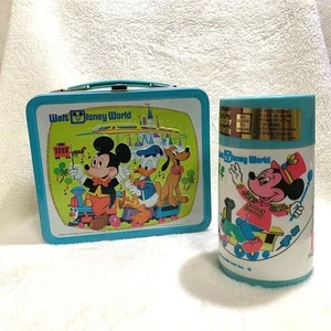 Walt Disney World WDW Lunch Box & Water Bottle Set - Picture 1 of 10