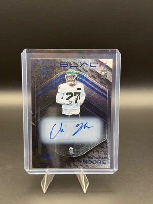 2025 Panini Black Sapphire #141 Malachi Moore RC Auto /50 - Image 1 of 2
