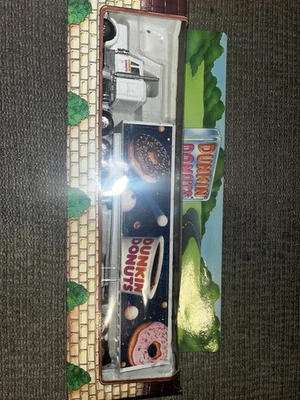 Литой под давлением полугрузовик трактор прицеп DUNKIN DONUTS ограниченный выпуск 1995 - Изображение 1 из 4