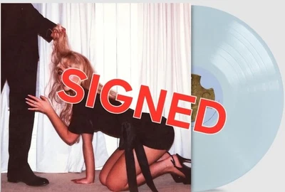 Sabrina Carpenter - SIGNED Man’s Best Friend Light Blue Vinyl LP - SEALED Foto 1 de 3
