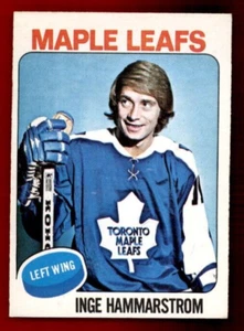 1975-76 O-Pee-Chee #168 Inge Hammarstrom NMMT - Picture 1 of 2