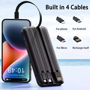 10000mAh Portable Power Bank USB LCD External Battery Charger For Cell Phone - Photo 1 sur 8