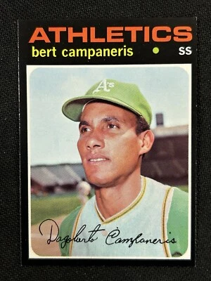 1971 Topps #440 Bert Campaneris NM-MT Oakland Athletics *294 Foto 1 de 2