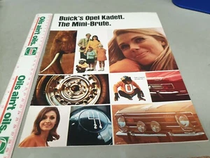 1968 OPEL KADETT by Buick  Original  Sales Brochure  - Picture 1 of 7