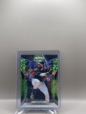 2019 Panini Prizm Prizms Lime Green Donut Circles #106 Charlie Blackmon /199 Sp