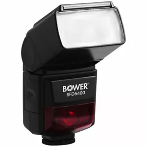 Bower SFD5400 Digital Autofocus Flash for Nikon i-TTL & Canon E-TTL DSLR Camera - Picture 1 of 4