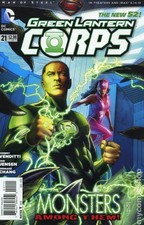 Green Lantern Corps #21A FN 2013 Stock Image