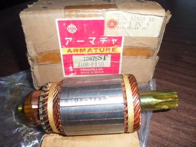 Nuevo de Lote Antiguo Yamaha OEM Motor De Arranque Rotor Armadura 1970 XS1 1972 XS2 XS650 306-81850-10 Foto 1 de 4