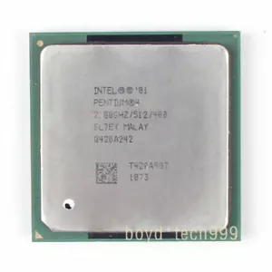 PROCESADOR INTEL PENTIUM 4 2.8GHZ/512K/400MHZ(SL7EY)CPU Socket 478/N - Imagen 1 de 1
