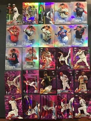 2018 topps update chrome base you pick - Image 1 of 4