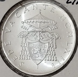 1963 Vatican City 500 Lire in Beautiful Condition - Picture 1 of 4
