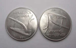 SUPER ERRORE !!! 10 LIRE 1991 FDC ROVESCIATO 180° !!! - Foto 1 di 1