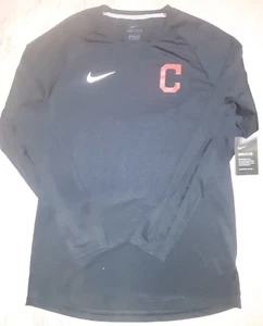 CLEVELAND GUARDIANS INDIANS COMPRESSION NIKE UNDER JERSEY SHIRT MLB MEN L LARGE! - Picture 1 of 10