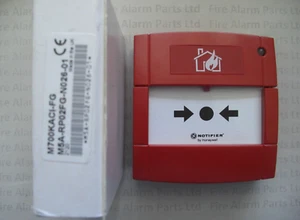 33£ + MwSt - M700KACI-FG Notifier Addressable Call Point M5A-RP02FG-N026-01 - Bild 1 von 2