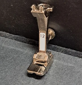 Original BERNINA Sewing Machine Attachment #12 Bulky Overlock Foot Excellent Con - Picture 1 of 5