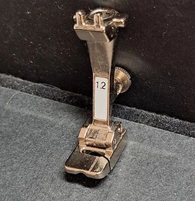 Original BERNINA Sewing Machine Attachment #12 Bulky Overlock Foot Excellent Con - Image 1 of 4