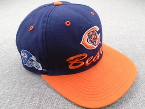 Team NFL Vintage Chicago Bears Mütze Snapback strukturiert niedriges Profil - Bild 1 von 14
