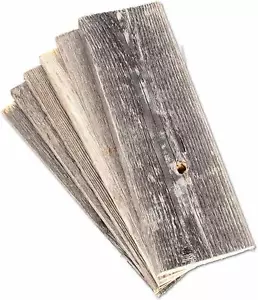 BarnwoodUSA Rustico Casale Grigio Invecchiato Tavole di Legno Recuperato (Confezione da 6) 3,5" - Foto 1 di 36