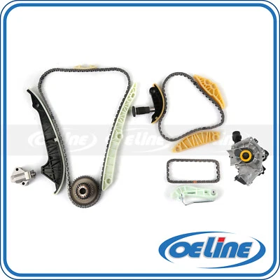 Kit de cadena de distribución con termostato 2,0 L para Audi A4 A5 A6 TT Quattro 12-15 Foto 1 de 4