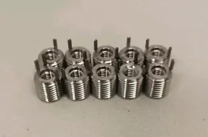 Retroceso M6 x 1 HD x M12 x 1.25 - Inserto de bloqueo de llave de acero inoxidable - Paquete de 10 - Keensert - Imagen 1 de 4
