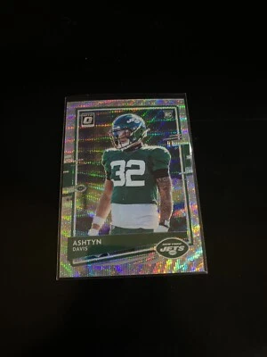 Ashtyn Davis 2020 Panini Optic Silver Wave Prizm /199 RC Jets 145 PWE - Image 1 of 2