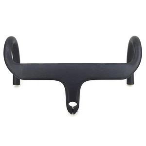 Carbon Integrierter Lenker mit Vorbau Gravel Racing Rennrad Drop Bar 28,6 mm - Bild 1 von 35