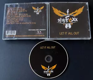 SHY FOXX Let It All Out RARE INDIE cd TIGERTAILZ Roxxi HAIR METAL Sleaze GLAM - Picture 1 of 2