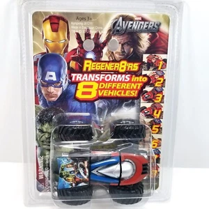 Regener8'rs Transforming Toy Cars Avengers Captain America NEW - Picture 1 of 5