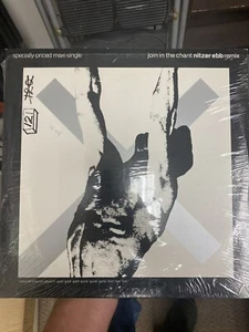 NITZER EBB JOIN IN THE CHANT 12" 1987 Geffen 20786 shrink - Imagen 1 de 2