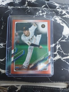 Topps Npb Ryuta Heinai 06/25 Orange Refractor