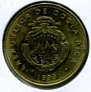 Foreign Coin - Costa Rica - 100 Colones 1999 - Picture 1 of 2