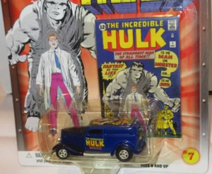JOHNNY LIGHTNING MARVEL ~THE INCREDIBLE HULK '33 FORD DELIVERY~ - Picture 1 of 6