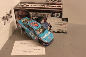 2017 Darrell Wallace Jr Smithfield 1st Cup Start 1/24 Action Diecast Autographed - Picture 1 of 2