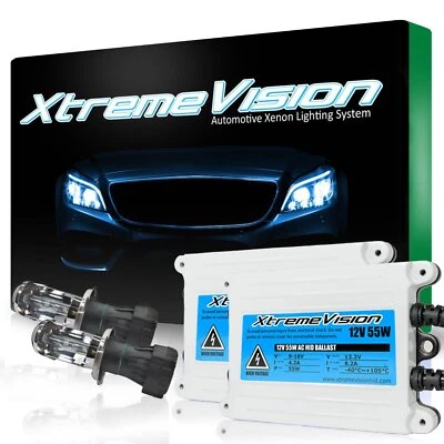 XtremeVision AC 55W H4 HID Bi-Xenon Kit - 4300K 5000K 6000K 8000K 10000K - Image 1 of 4