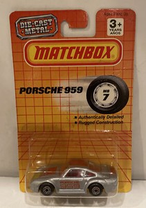 Matchbox Diecast Porsche 959 MB 7 Brand NEW On Card