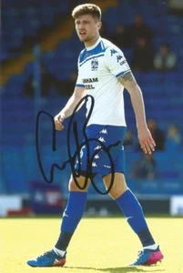 BURY: CAMERON BURGESS SIGNED 6x4 ACTION PHOTO+COA - Picture 1 of 1