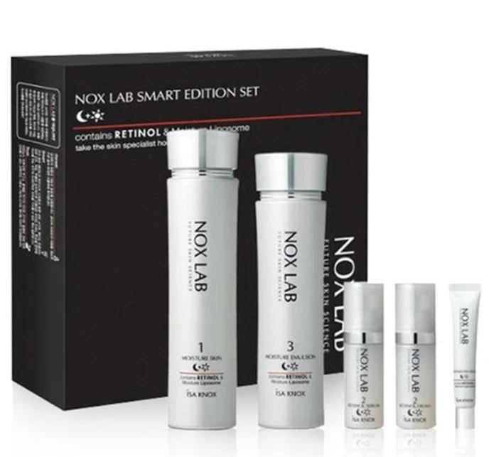 ISA KNOX Nox Lab 碳粉 200 毫升 6.7 盎司 + 乳液 170 毫升 5.7 盎司特别版套装 — 第 1/4 张图片