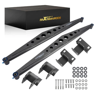 Barra de tracción trasera para escalera de camión con soportes para Ford F150/F250/F350 1980-1996 4x4 Foto 1 de 4