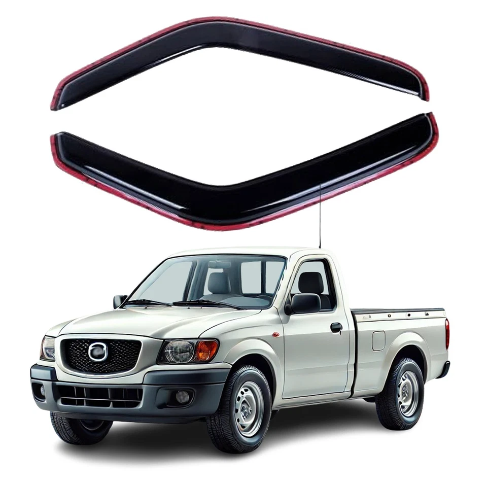 Se adapta a Ford Ranger 1993-2011, Mazda B2300/B4000 1994-2010 ventana visera sol lluvia Foto 1 de 4